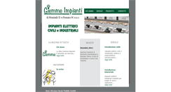 Desktop Screenshot of impiantigiemme.com